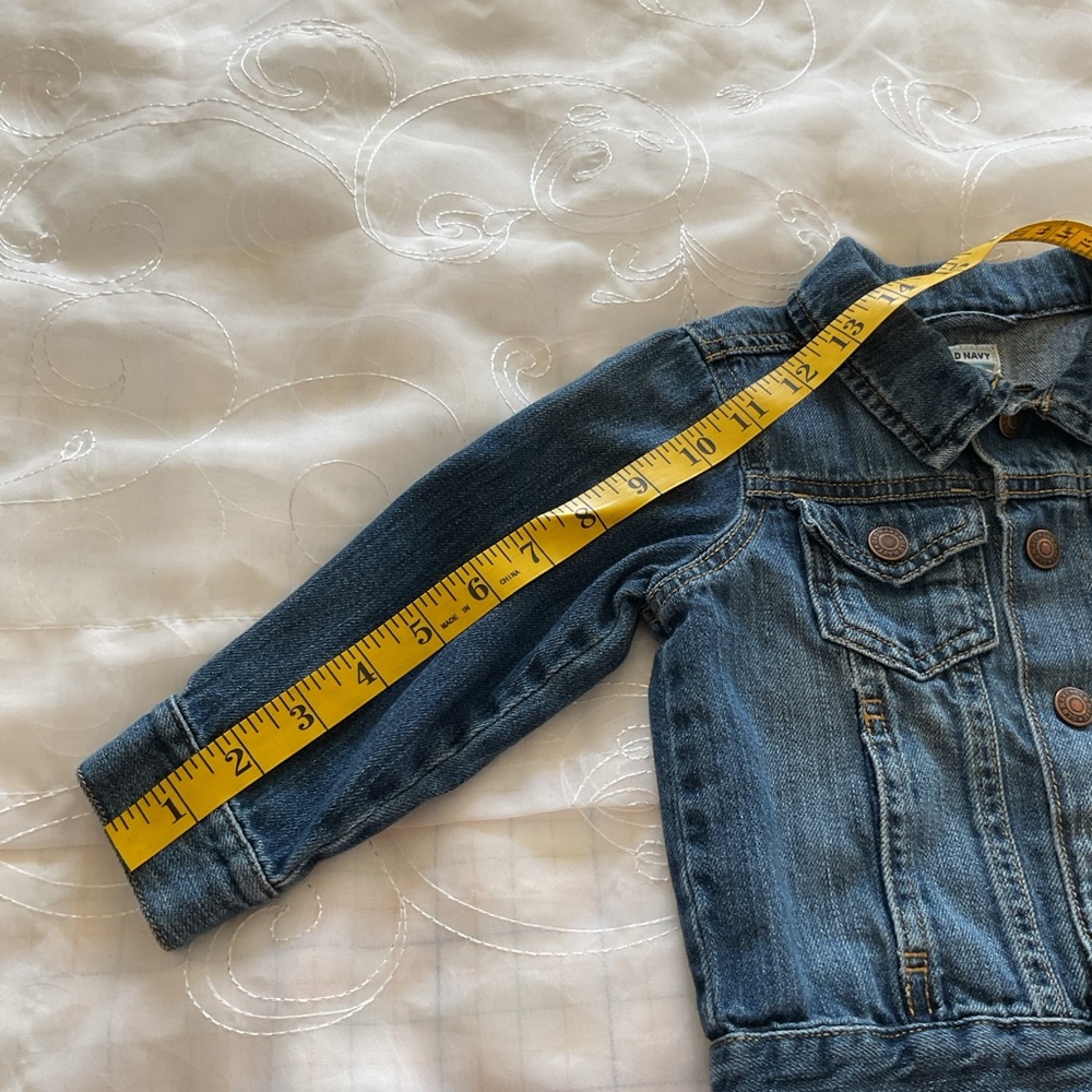 Old Navy Toddler Blue Size 18/24 Month Jean Style Jacket - Picture 8 of 13